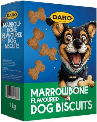 DARO Marrowbone Flavoured Dog Biscuits 1kg