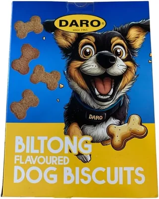 DARO Biltong Flavoured Dog Biscuits 1kg