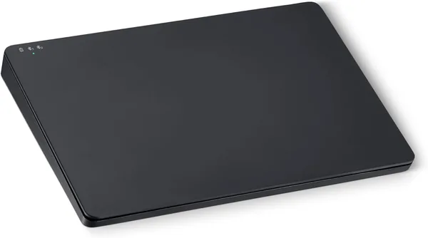 Amazon Basics Multi-Touch Trackpad Supports Dual Device Controls Wireless Touchpad for Windows PC (NOT Mac OS) with 16.3cm 1.8m Cable (Black)