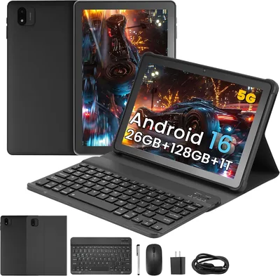 Tablet Keyboard Case with IPS Display