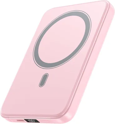 AddTop Power Bank 10 000 mAh - Szybka ładowarka magnetyczna 20 W dla iPhone'a, ultracienka i bezprzewodowa