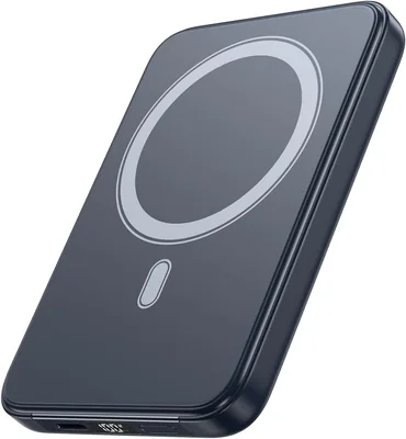 Addtop Magnetisk Kraftbank 10000mAh - 20W Fastladdare för iPhone med Magnetik och Ultra Slim Design
