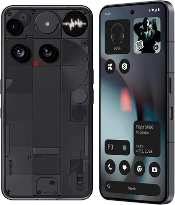 निश्चित रूप से फ़ोन (3), काला (12GB, 256GB) | स्नैपड्रैगन 8s जेन 4 | 50MP + 50MP + 50MP पीछे का कैमरा | 1.5K+ 120Hz AMOLED लचीला स्क्रीन