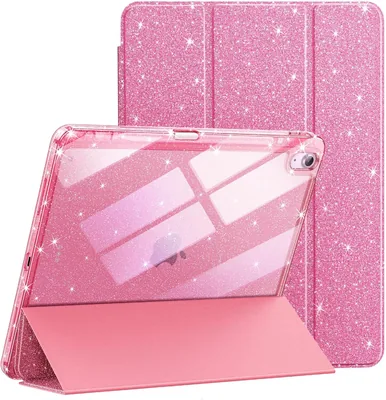 JETech Glitter Case iPad Air 13" M4/M3/M2 Pink