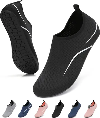 Volhal Badeschuhe Damen/Herren: Schnell trocknend, rutschfeste Aquaschuhe für Strand & Meer - Best Deal