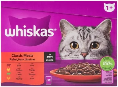 Whiskas Adult Classic Meal 85gx12 Pack - Best Deal