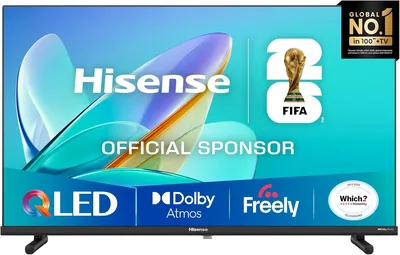 Hisense 32" E5QTUK QLED Smart TV - Best Price