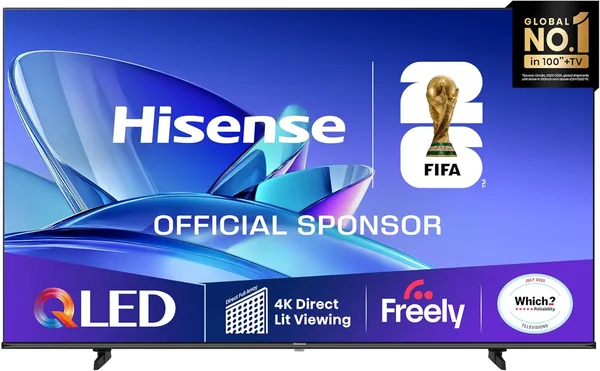 Hisense 43E78QTUK QLED Smart AI TV