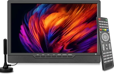 KCR 14 inch TV 12V DVB-T2 Black Best Deal
