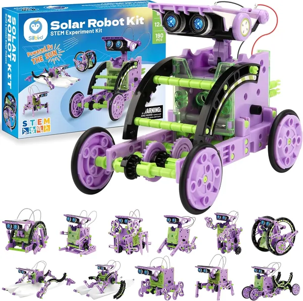 Sillbird Solar Building Robot Kit