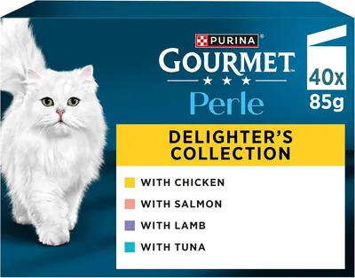 Perle Delighters Gravy Wet Cat Food - 40 x 85g