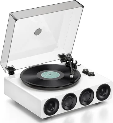 1 BY ONE AT-3600L Bluetooth Turntable 22% Off