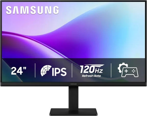 Samsung LS24F320GANXZA 24-inch FHD Flat Screen IPS Panel 5ms Monitor with 120 Hz Refresh Rate & Game Picture Mode
