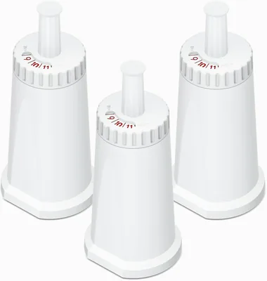 Mutital Water Filter Replacement for Brevilleยฎ Espresso Machines (3 Pcs) | Compatible with Breville
