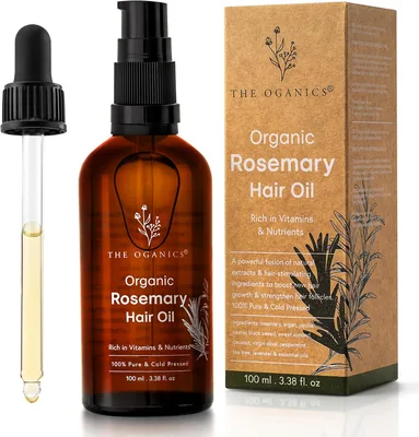 Oganics Organic Rosemary Hair Oil - Growth Blend