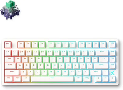 MCHOZE JET 75 Keyboard, 8000Hz Polling Rate, White - Best Deal