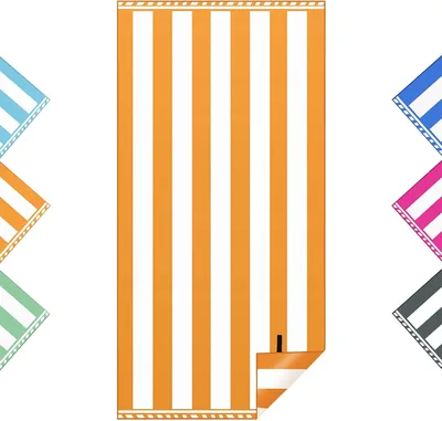 Vortix Strandhanddoek XXL 200 x 100 cm, Grote Sneldrogende Microvezel Handdoek, Zandsvrije Badhanddoek, Stranddeken voor Vrouwen
