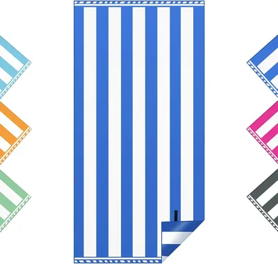 Vortix Strandhanddoek XXL 200x100cm, Grote Sneldrogende Microvezel Handdoek, Zandvrije Badhanddoek, Strandmat voor Vrouwen (Donkerblauw)