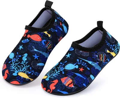 Kids Swim Water Shoes Quick Dry Non-Slip Beach Aqua Socks