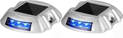 Extra Bright Solar Deck Lights 2 Pack Best Deal