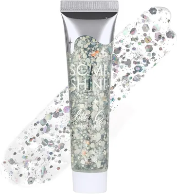 AYBUY Glitter Face Gel - Silver 18g