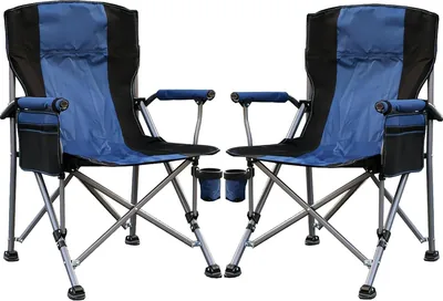 Trade Kite Camping Chair 20% Off: Heavy Duty, 150KG, Padded High Back, Cup Holder