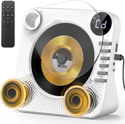 CD Player Bluetooth Speaker with Remote