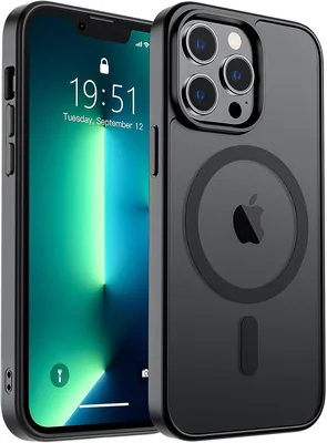 Zapica Magnetic iPhone 13 Pro Case - Black