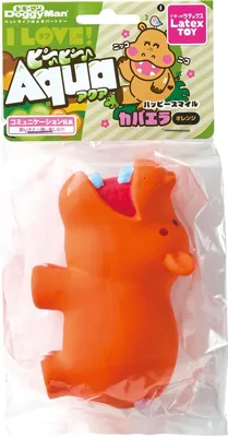 Doggyman Latex Toy I LOVE Peepy Aqua Cabaella Orange Dog Toy SGD 11.45 Best Deal