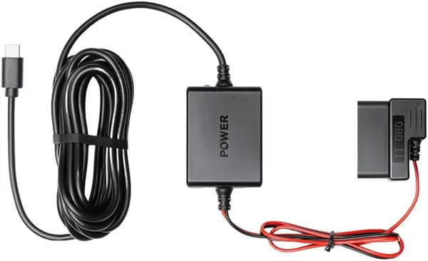 70mai Adjustable Hardwire Kit OBD-II, Type-C Interface Plug, 24 Hour Parking Surveillance for 70mai Dash Cams