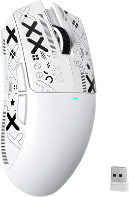ماوس الألعاب اللاسلكي Shark X11SE، 63 جرامًا خفيف الوزن مع مستشعر PixArt PAW3311، 22000 DPI، ثلاثي الوضع BT/2.4GHz/سلكي، 100
