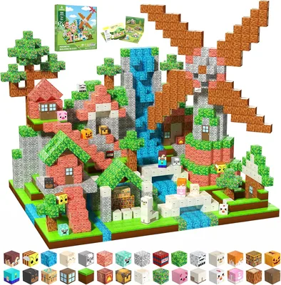 SSAWER Magnetic Blocks 100PCS STEM Building Toys