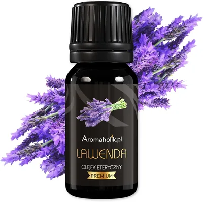 Aromaholik Olejek Eteryczny lawendowy BIO 100% naturalny - olejek eteryczny do dyfuzora & aromatyzera - certyfikowany olejek Best Price