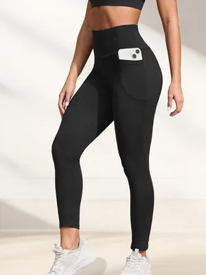 Soft High Waisted Leggings with Pockets - Best Deal