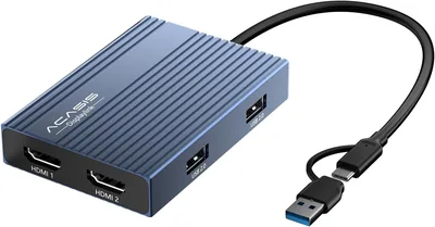 6-in-1 Docking Station - Dual 4K@60Hz, 100W PD