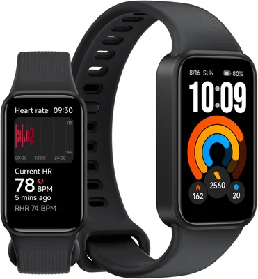 Bande intelligente XIAOMI 11 Active - Noir/Gris/Rose Pomelo, Noir, Taille unique
