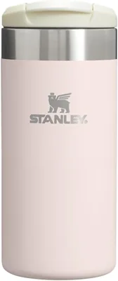 Stanley 1913 Aerolight Transit Travel Mug 0.35L - Rosakvart | Håller 4 Timmar Varm - 6 Timmar Kall - Dishwasher Safe - Lekkpro