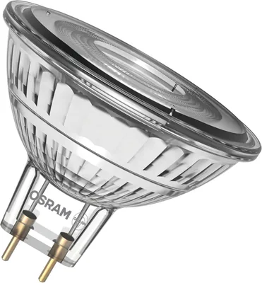 Osram LED Spotleuchte Star MR16 Reflektor 2700K Warmweiß 3,4W GU5,3 36° 345lm Niedervolt Klar für Schaufensterbeleuchtung