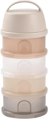 Béaba, Boîte doseuse de poudre lait, 100% hermétique, 4 compartiments, fabriquée en France, grande capacité, utilisation évolutive, facile à utiliser - Meilleure Offre