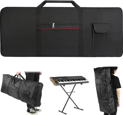 Funda para Teclado de 61 Teclas, Impermeable y Antipolvo