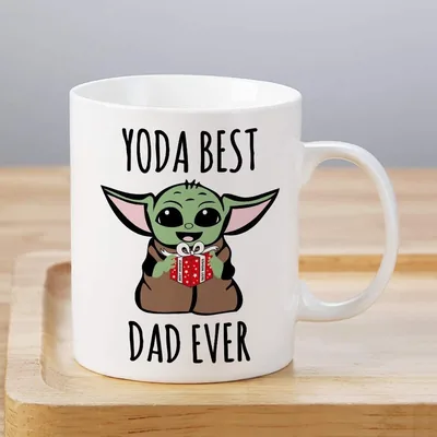 Dad Mug New Fathers Gift - Yoda Fan Coffee Mug Best Deal
