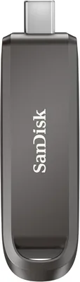 Sandisk Extreme Pro 512 Go Clé USB Haute Performance Type-C (Lecture jusqu'à 1000 Mo/s, Écriture jusqu'à 900 Mo/s, RescuePRO Deluxe)