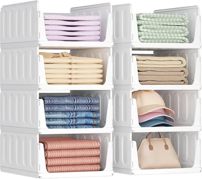 Lifewit Wardrobe Organisers Pack of 8