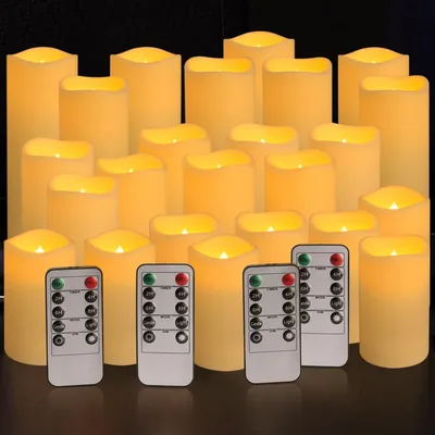 LIVEN 24 Waterproof LED Candles 21% Off