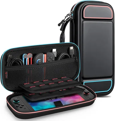 Étui Fintie pour Nintendo Switch 2 (2025) - Étanche et Portable avec 20 Slots de Cartes de Jeu