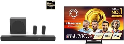 Hisense 55U78QG 55" 4K Smart LED TV + HS5100 Soundbar - Best Deal