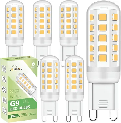 Lumlog G9 Led Bulbs Warm White 6-Pack Best Deal