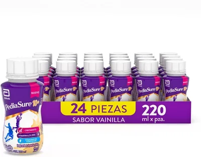 PediaSure 10+ Vainilla - Alimentación Especializada (Pack de 24 x 220 ml)