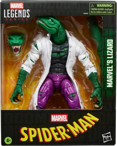 Marvel Legends Series Lizard, Spider-Man Comics Collectible 6-Inch Scale Action Figure (Amazon Exclusive)