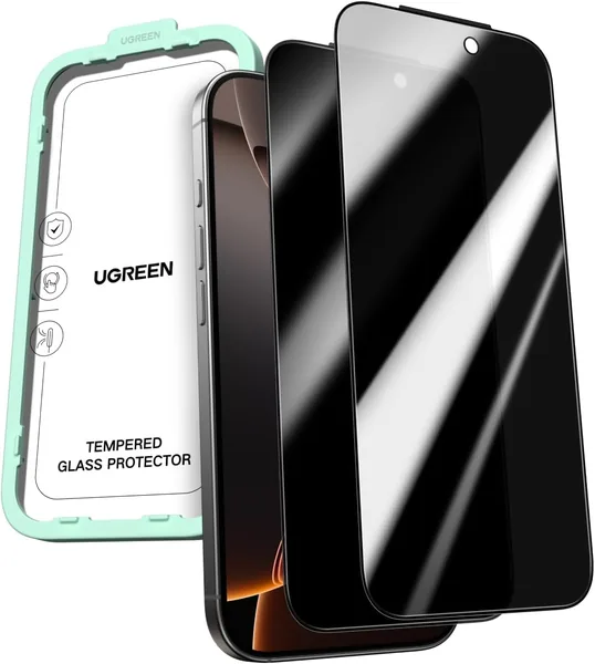 UGREEN 2 Pack for iPhone 17 Pro Max Screen Protector Privacy